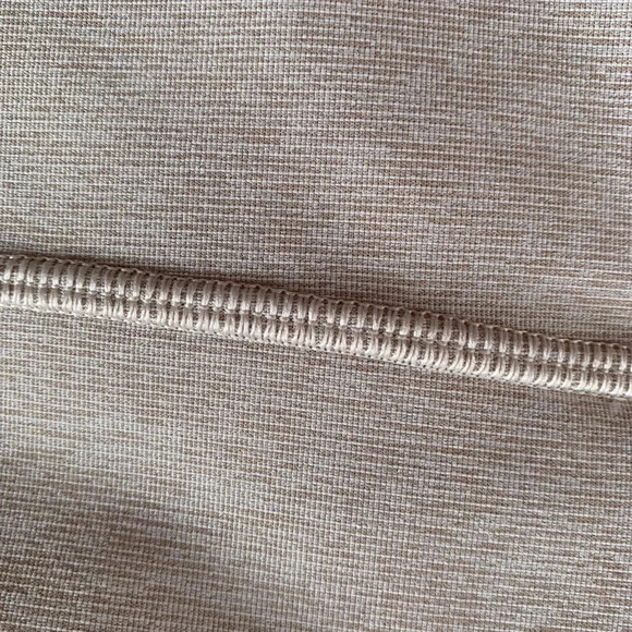 Outdoor Voices 7/8 Dipped Warmup Leggings Size Small Oatmeal, Moss and Fog - Picture 9 of 11